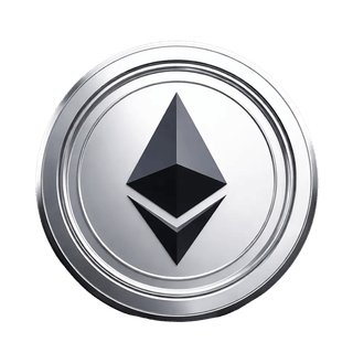 Αιωρούμενο γραφικό με το νόμισμα Ethereum (ETH)