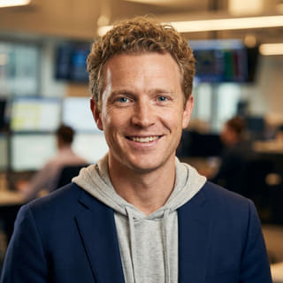 Ryan Brooks, με τον ρόλο του Lead Trading Analyst στην Μελτέμι Κερδανός, φωτογραφία προφίλ